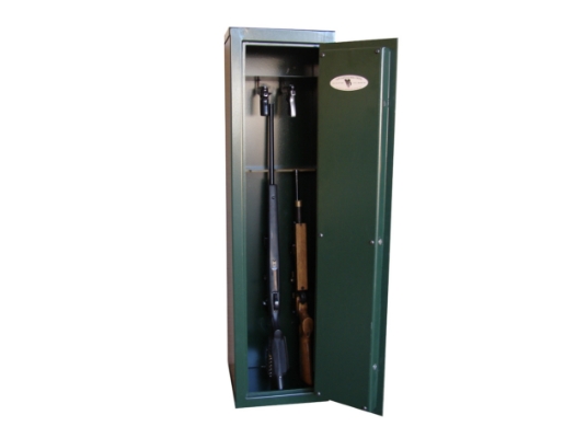 3 Rifle Safe with Handgun Hang Pins