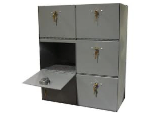 6 Unit Handgun Locker